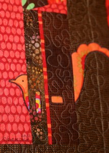 Fall quilt - detail
