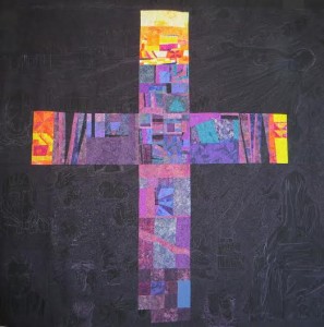 Back of quilt_The Cross